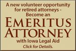emeritus attorney volunteer opportunity