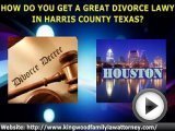 Harris County Texas Divorce Family Lawyer