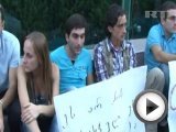 Tbilisi - Georgians rally against prisoner abuse